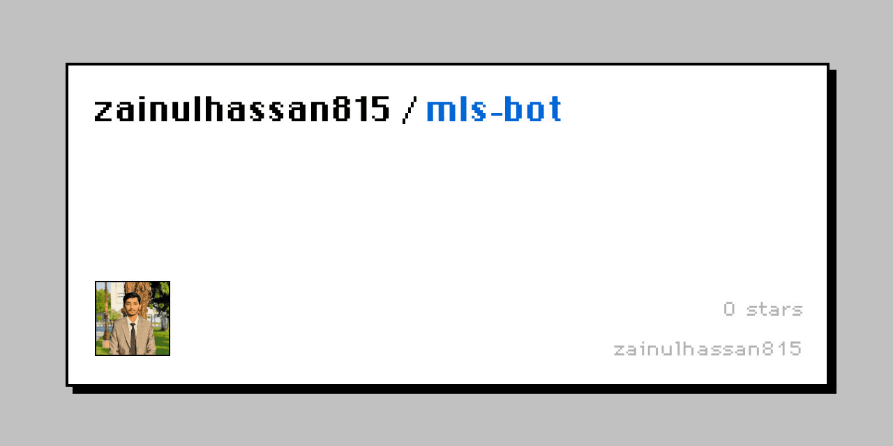 Bright MLS Scraper Bot