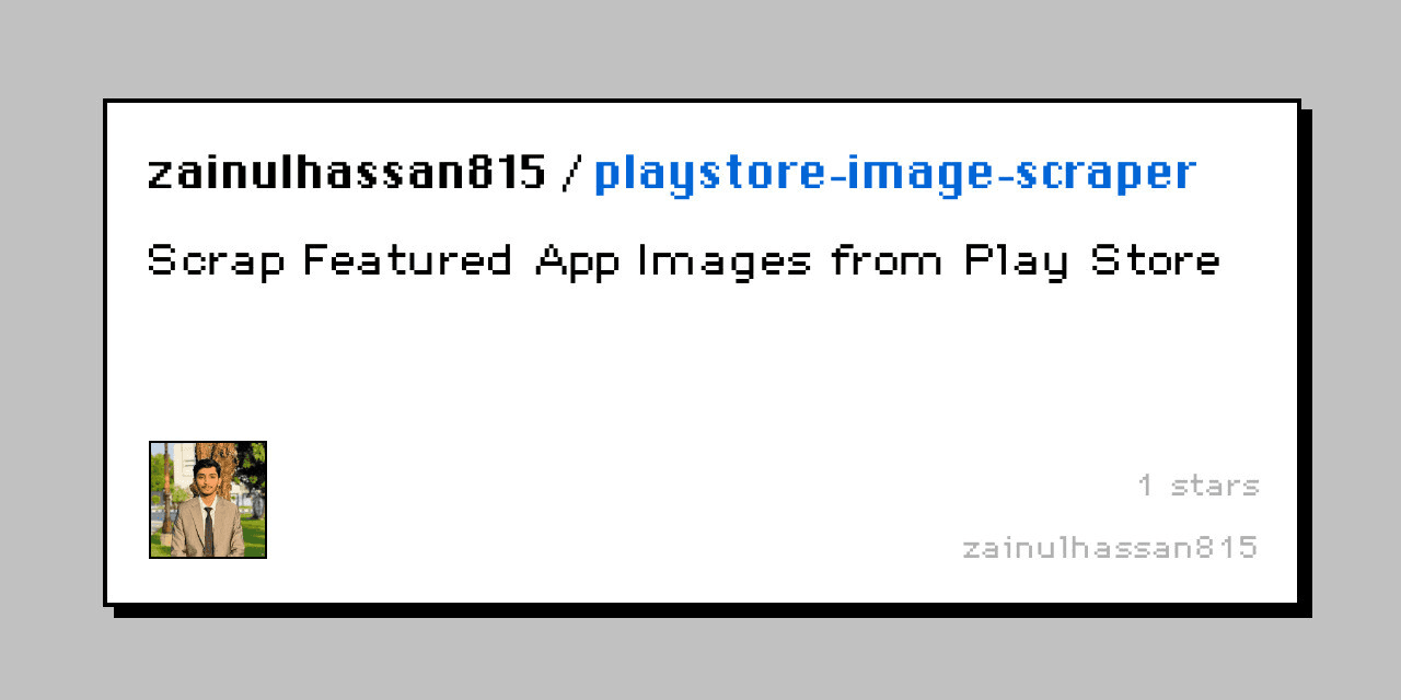Play Store Scraper